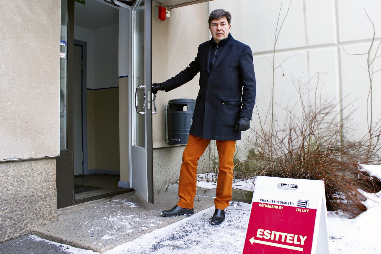 Harri Kätkänaho arvioi, että Seinäjoella riittää tällä hetkellä käteis- ostajia, mikä kiristää kilpailua halutuimmista kohteista.