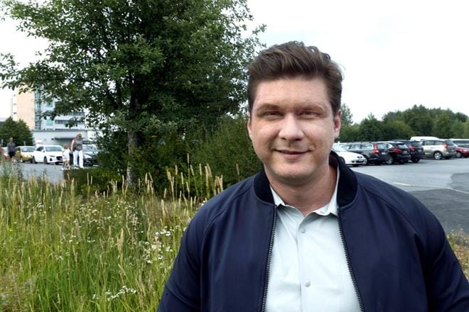 Daniel Kolenda on Christ for all Nations -järjestön pääjohtaja ja kansainvälinen evankelista. KUVA: JOUKO HÄNNINEN