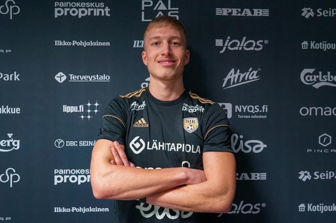 Gustaf Backaliden on SJK:n uusin pelaaja. Kuva: SJK
