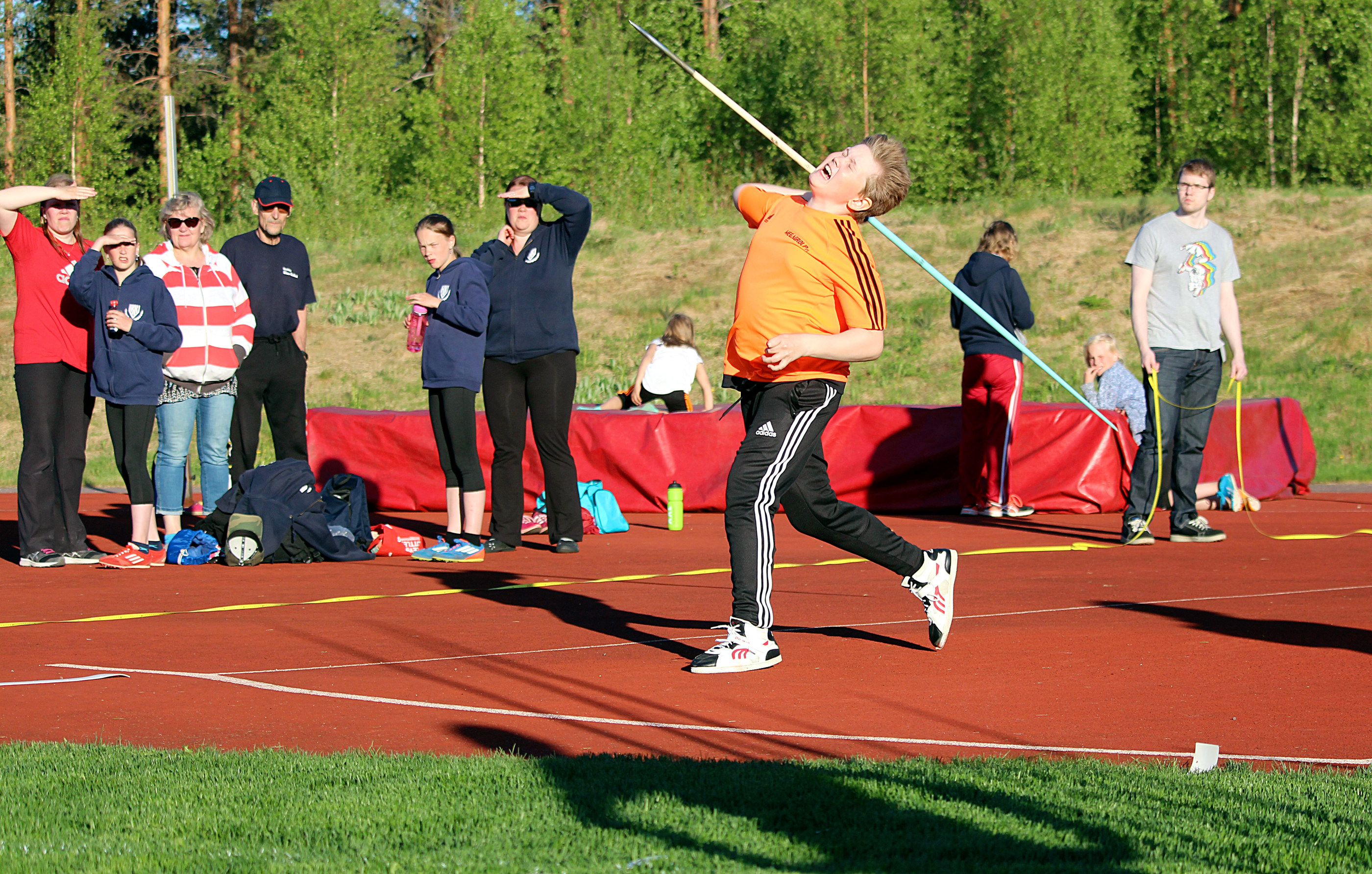 Piirikunnallisissa tehtiin hyviä tuloksia Pyhännällä