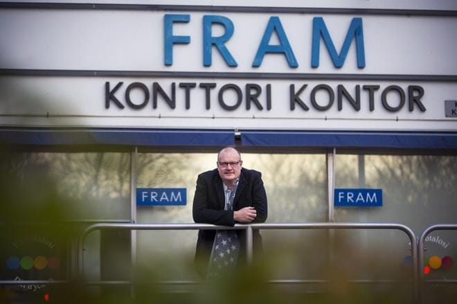 Painotalo Framin Granolle myynyt Jan Rosendahl tienasi jättimäiset pääomatulot viime vuonna. ARKISTOKUVA: JARNO PELLINEN