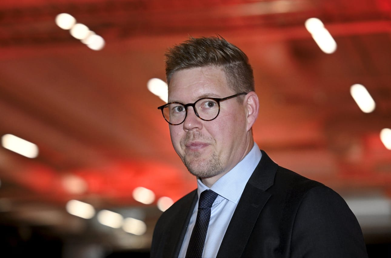 Antti Lindtman kertoi ilmoittaneensa kaikille puoluesihteeriehdokkaille heti alkuun, että hän mahdollisesti antaa näkemyksensä. LEHTIKUVA / Markku Ulander