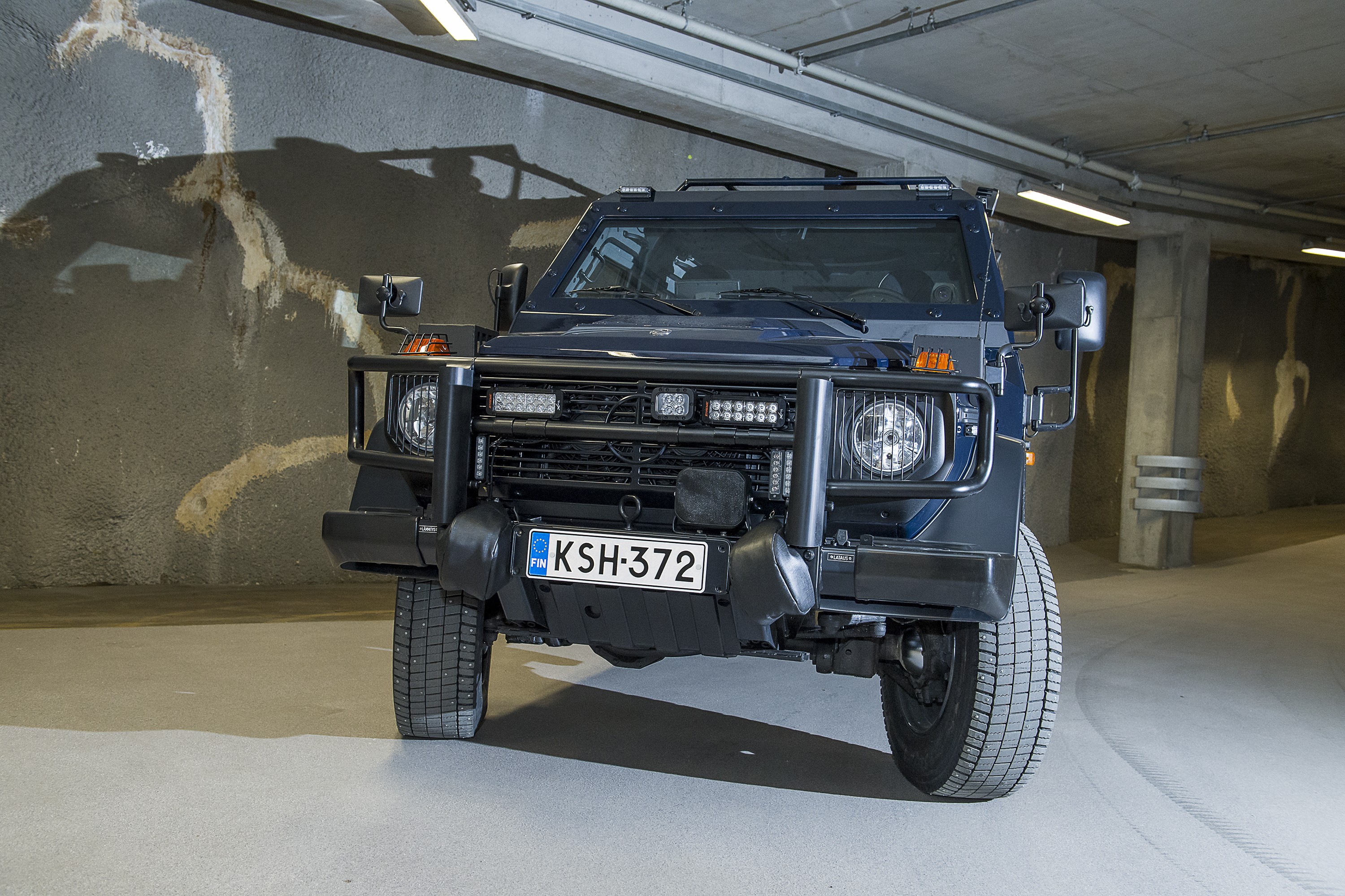 Poliisin panssaroitu ajoneuvo, Hevi