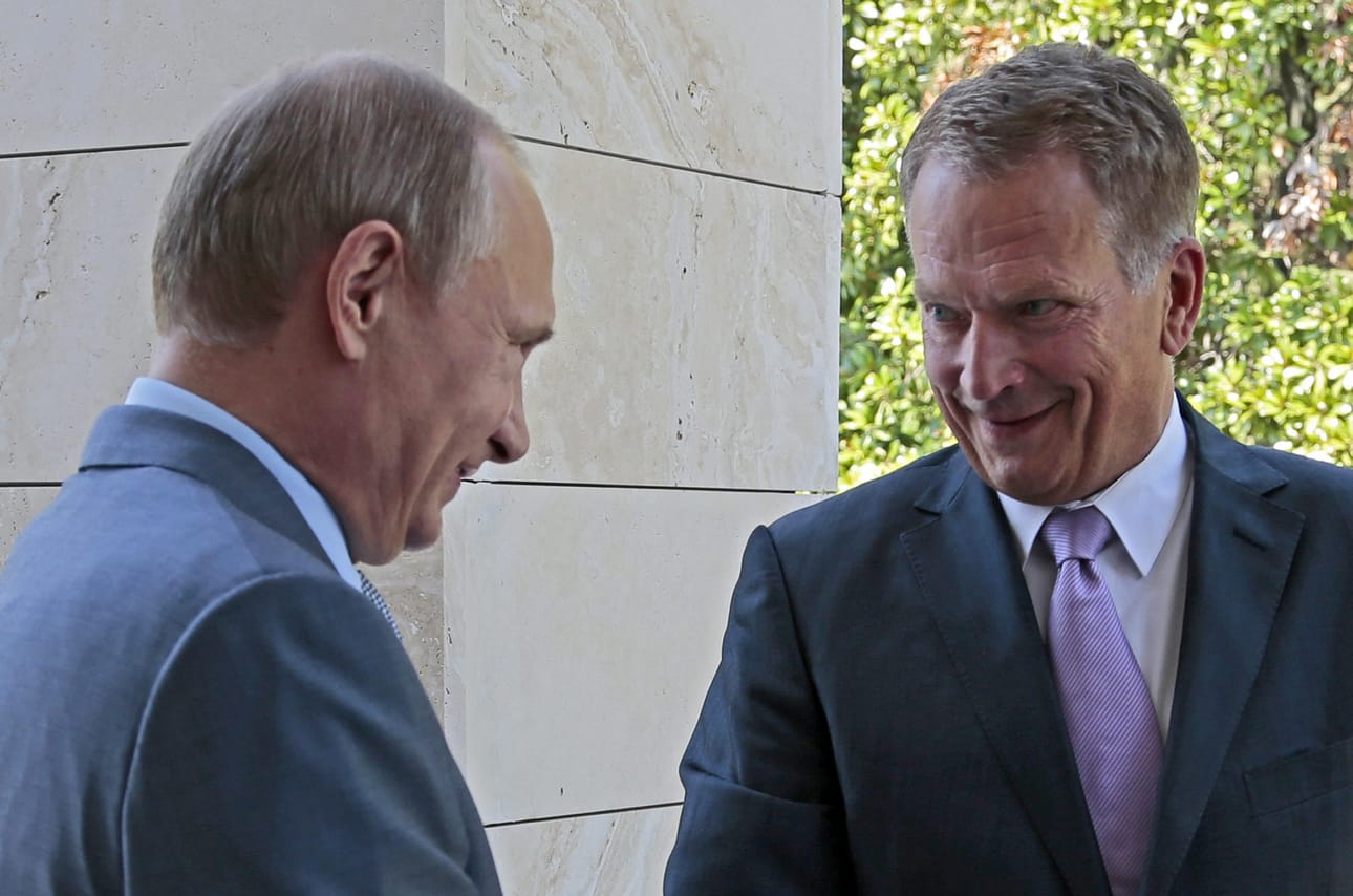 Suomen ja Venäjän presidentit Sauli Niinistö ja Vladimir Putin tapasivat perjantaina Venäjällä.
