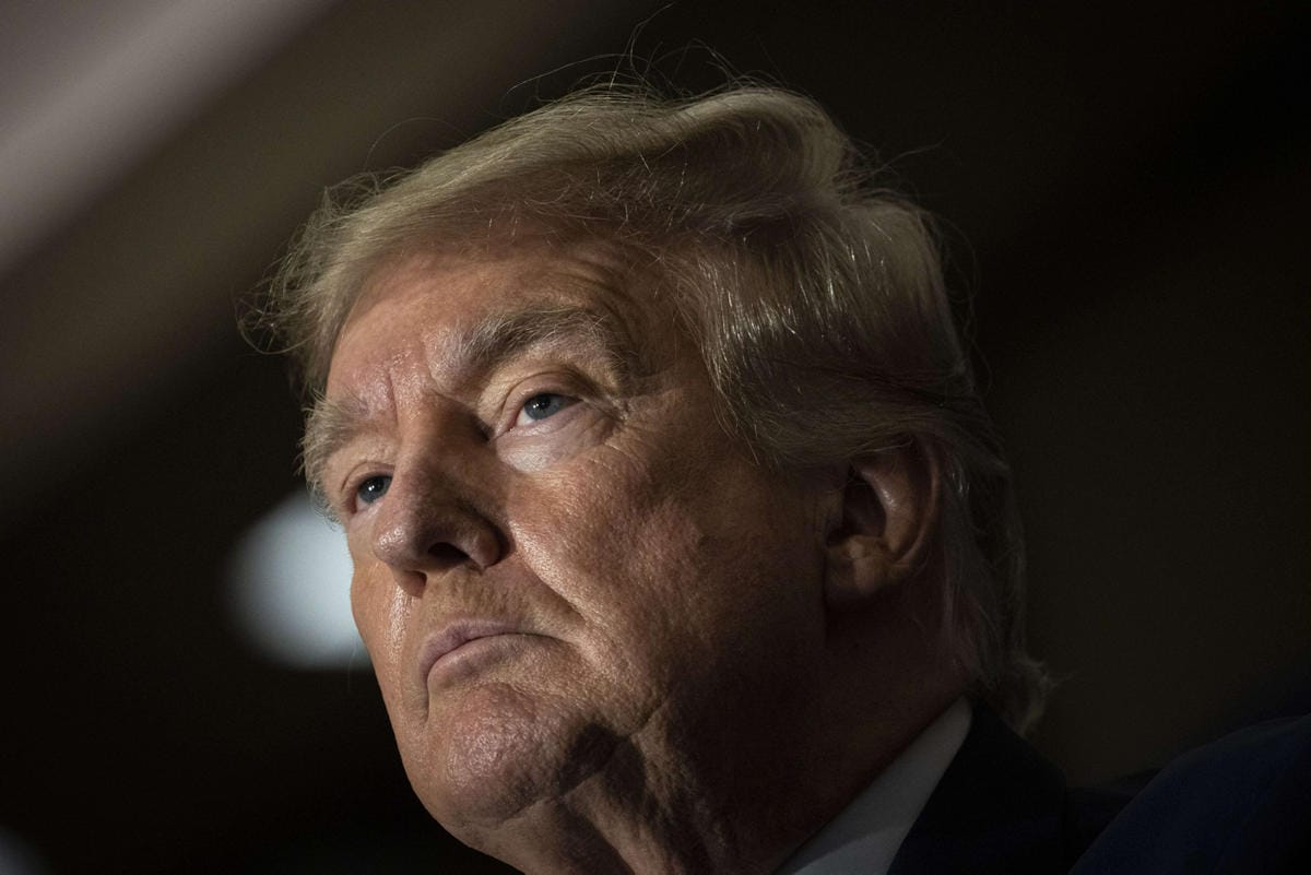 Donald Trumpin floridalaiseen Mar-a-Lago-kartanoon tehtiin alkuviikosta kotietsintä. LEHTIKUVA / AFP