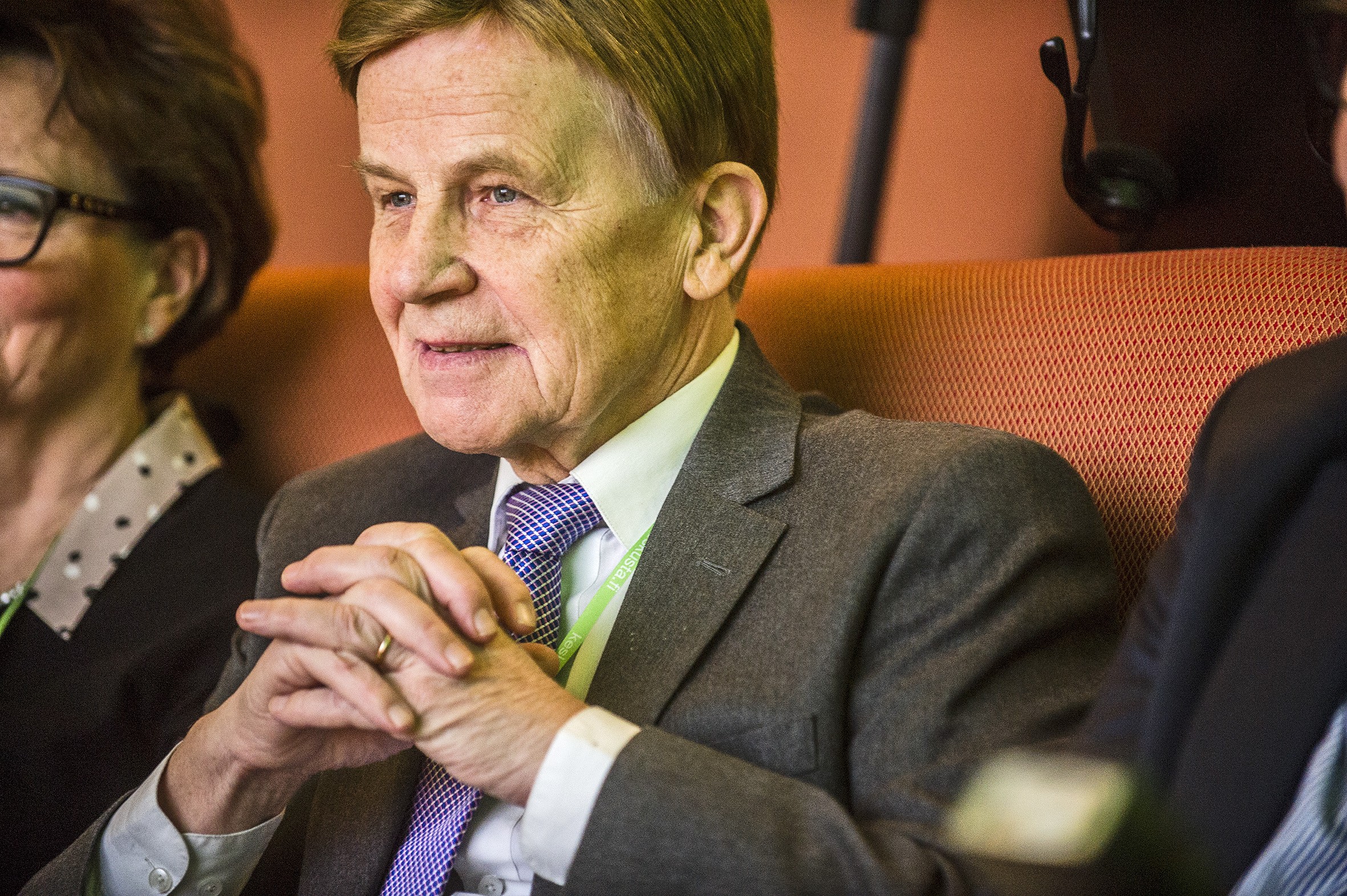 Varapuhemies, kansanedustaja Mauri Pekkarinen on ehdolla keskustan eurovaaliehdokkaaksi.