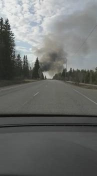 Sieppijärven seo tulessa