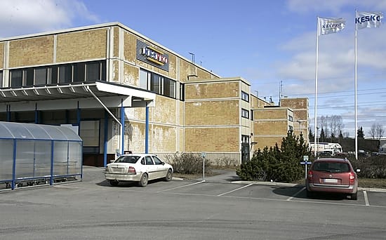 Rahankuljetusauto ryöstettiin keväällä Kespron tukun parkkialueella Äimärautiolla.