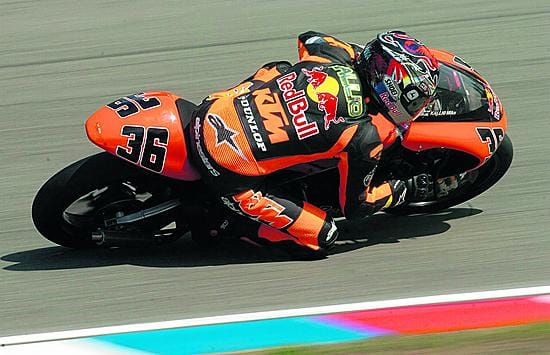 Mika Kallio hyvässä vauhdissa Australiassa.