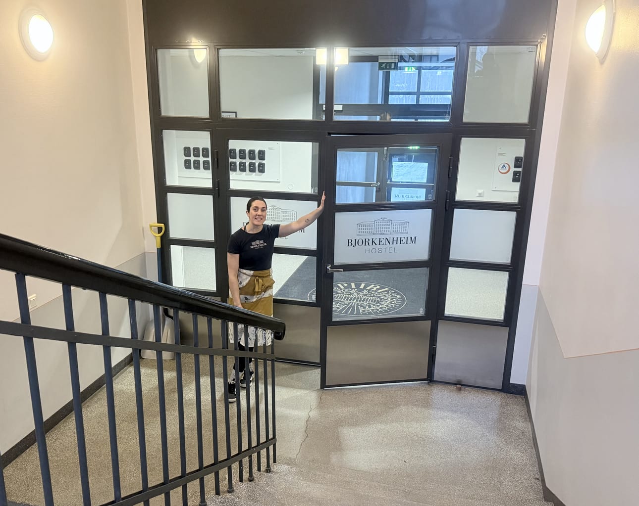 Hostel Bjorkenheimin yrittäjä Sonya Zouiter haluaa tehdä Piirin aluetta entistä enemmän matkailualueeksi.