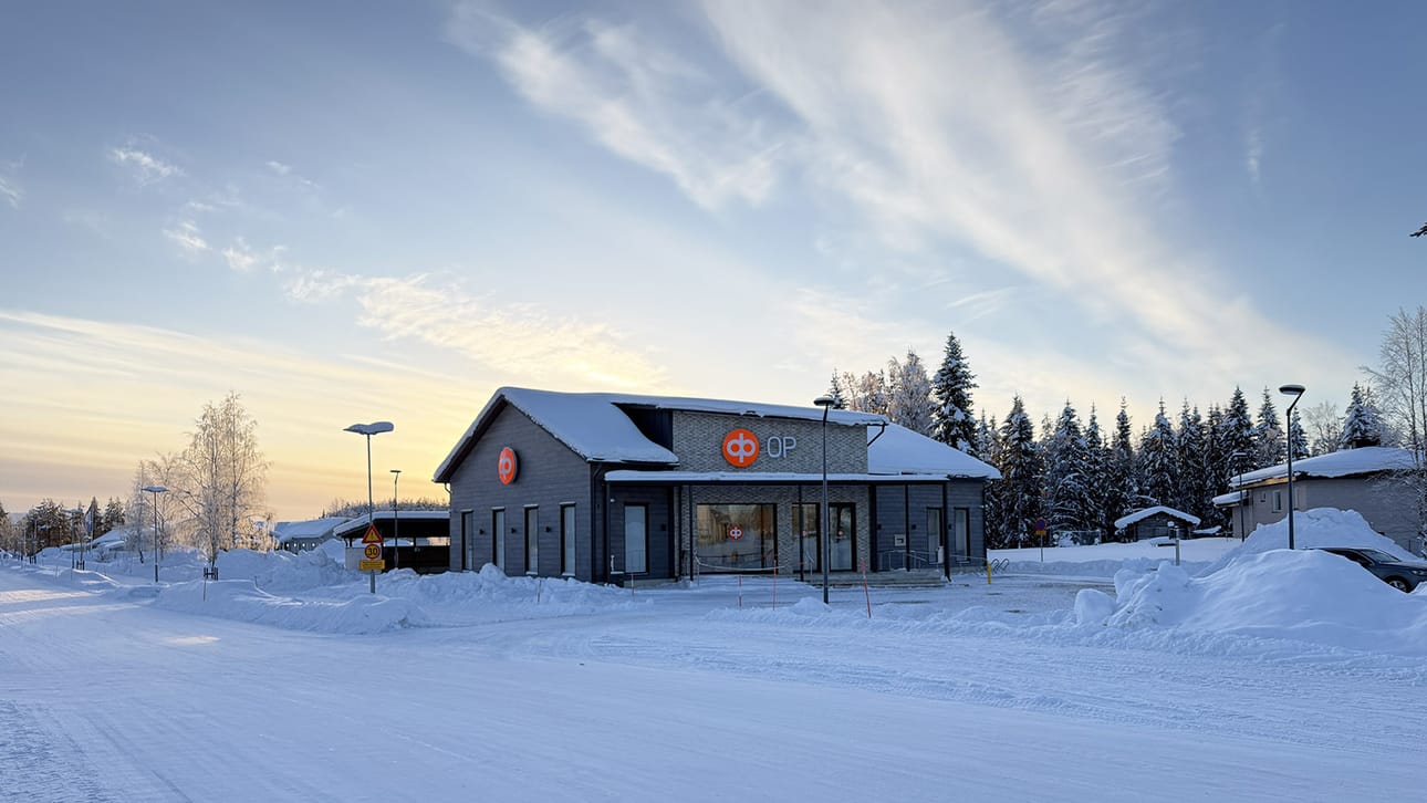 Sallan OP:n uuden konttorin rakentaminen alkoi huhtikuussa 2025.