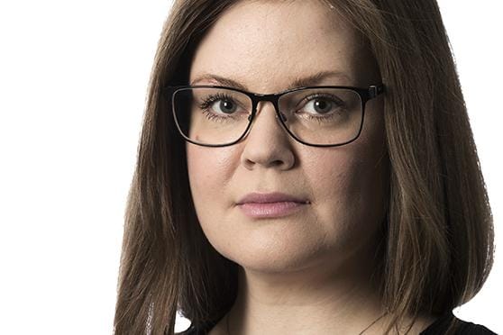 Pohjalaisen toimittaja Jenni Mäkelä. Kolumni kuva