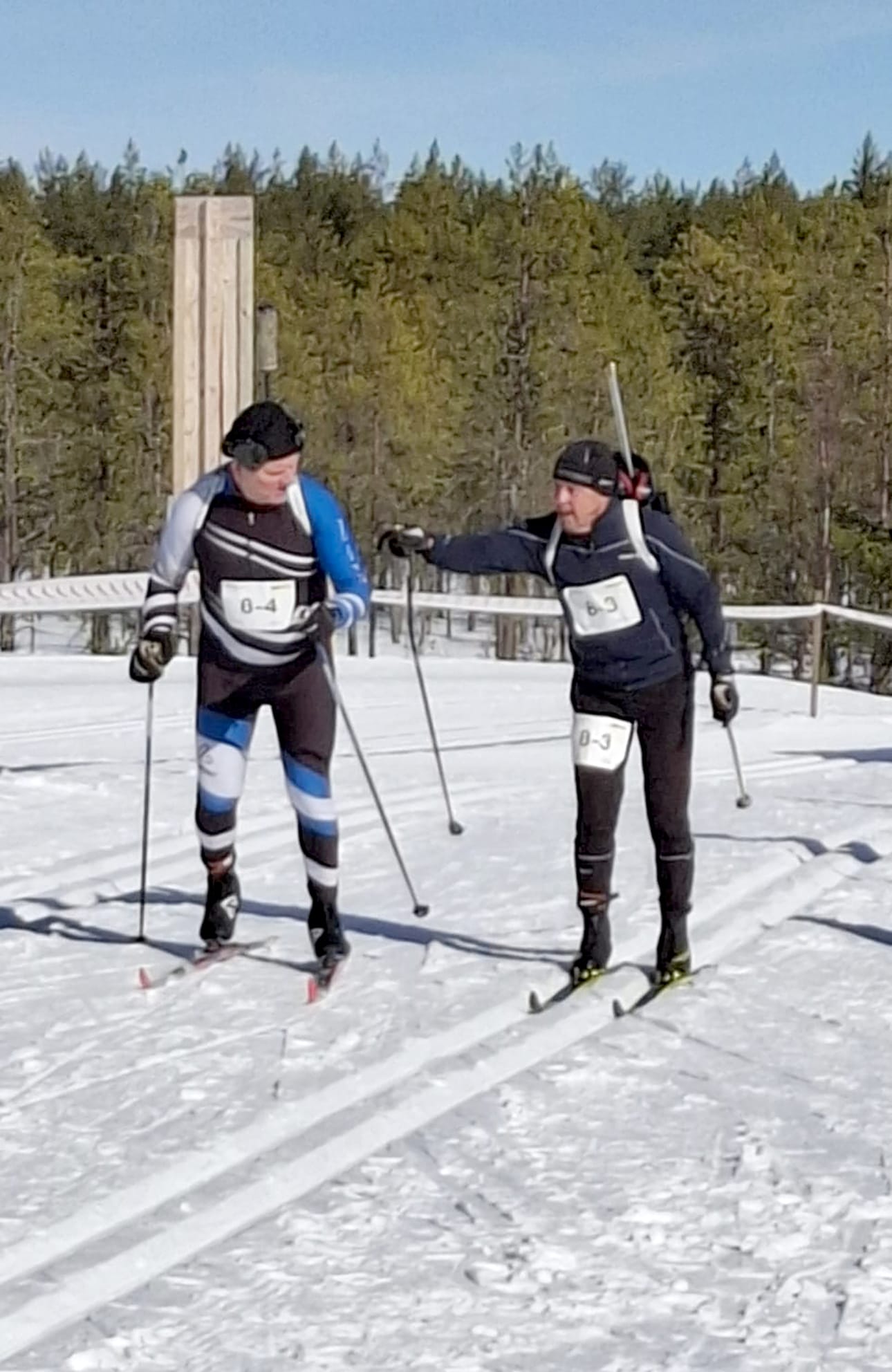 Kalevi Kivipelto lähettää ankkuriosuudelle Tarmo Puolivälin