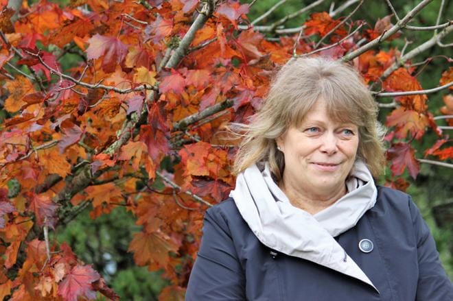Useiden luottamustehtävien haltijana ja valtuuston puheenjohtajana on Arja Harjunpää saanut sovitella kokouksia työaikoihin. ‑ Niin, jatkossa ei ole enää kokousaikataulua. KUVA: MINNA ZILLIACUS