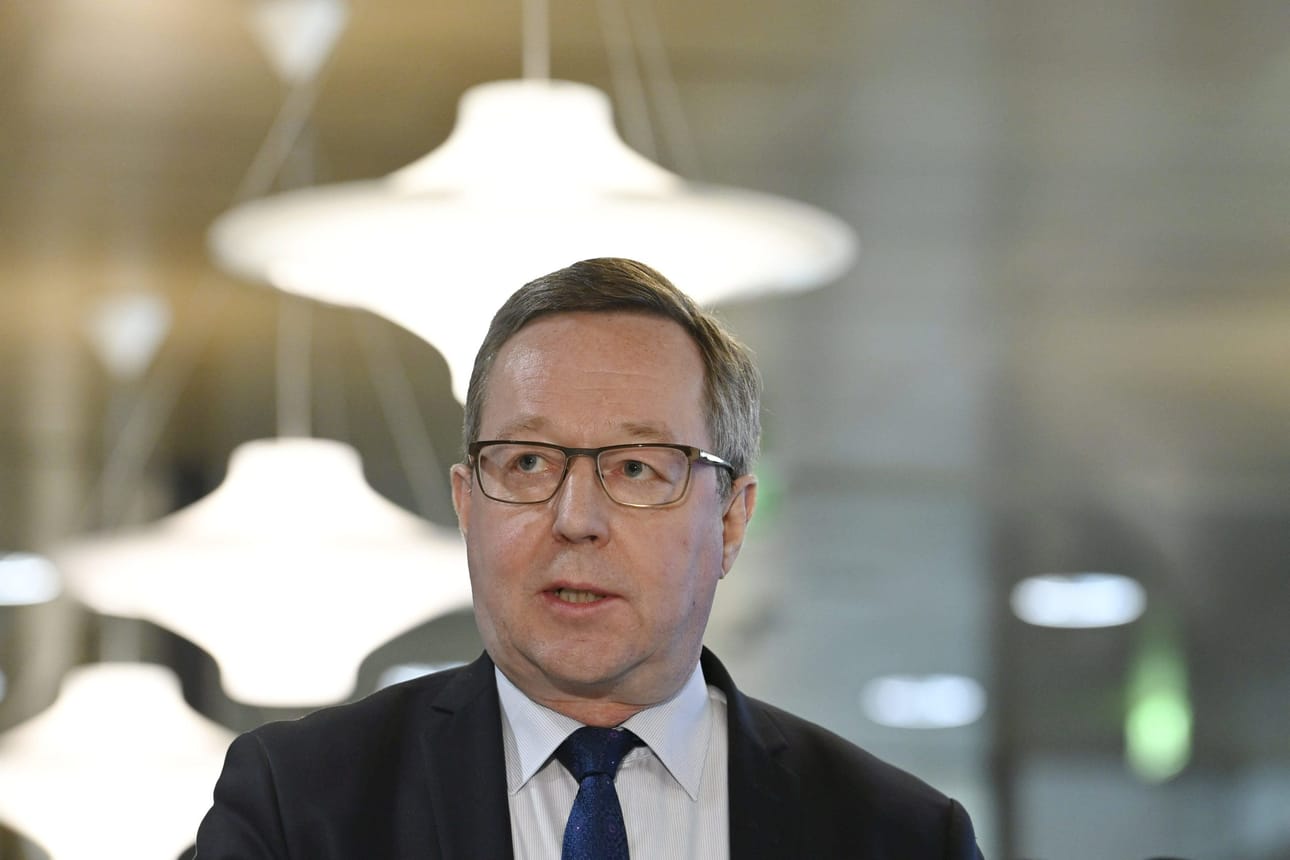 Säästökampanja esitellään Energiansäästö NYT -tilaisuudessa, jonka avaa elinkeinoministeri Mika Lintilä. LEHTIKUVA / Markku Ulander