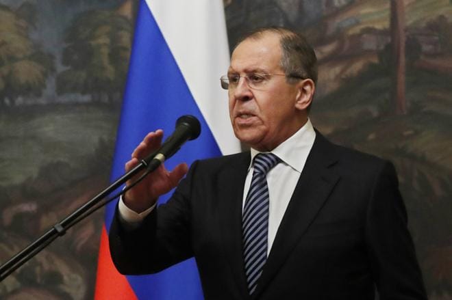 Venäjän ulkoministeri Sergei Lavrov ilmoitti loppuviikosta, että jokainen valtio, joka on karkottanut venäläisiä diplomaatteja Salisburyn myrkytyksen vuoksi, saa osakseen vastatoimia. KUVA: Sergei Chirikov / EPA