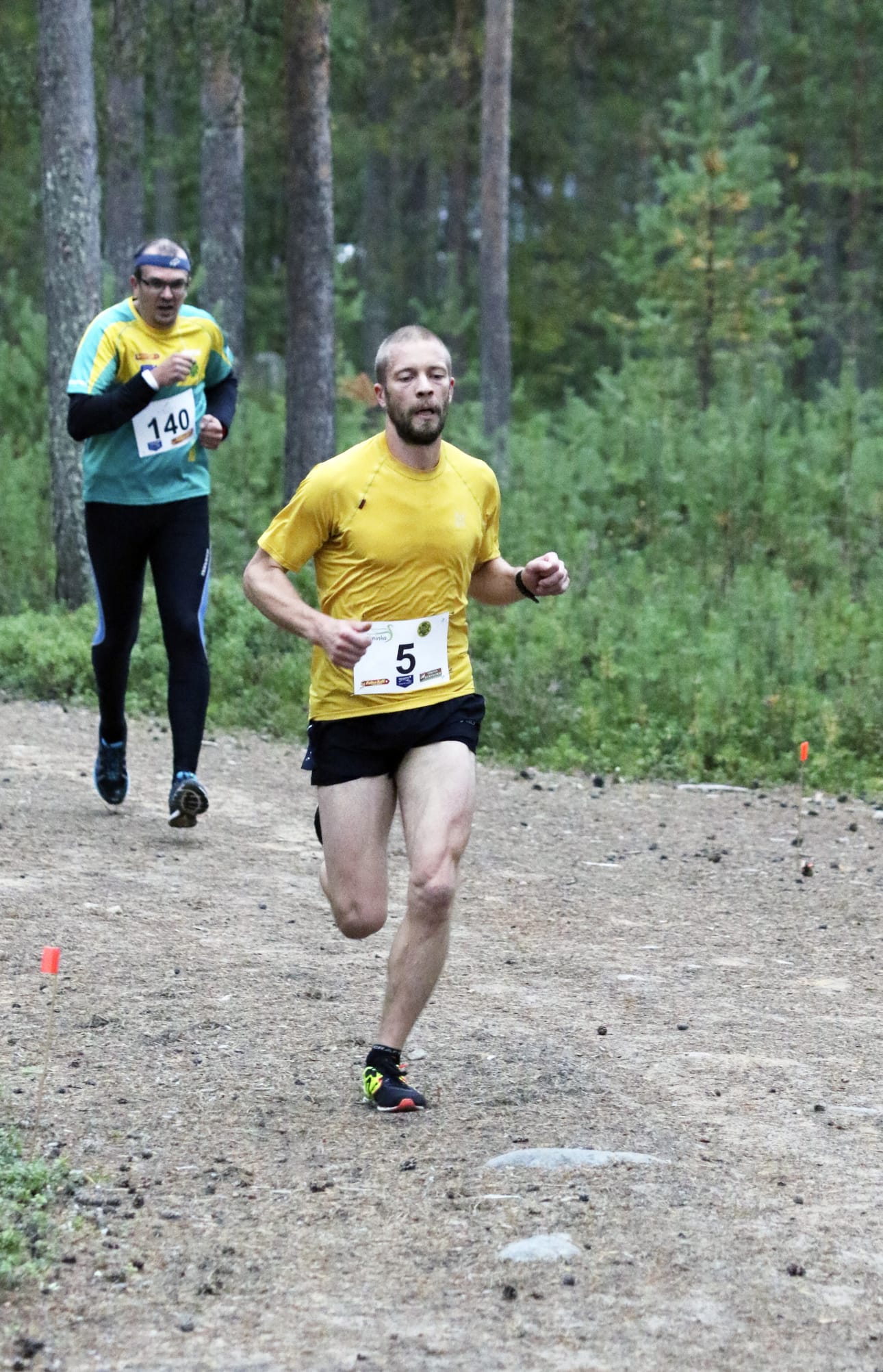 Kari Poutiainen juoksi miesten voittoon.