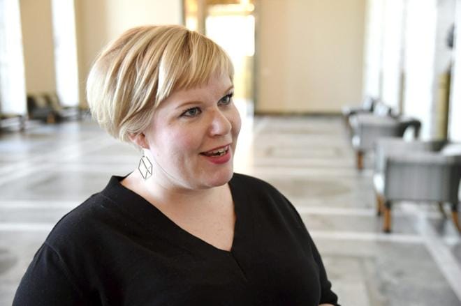 Annika Saarikko. KUVA: LEHTIKUVA / MARKKU ULANDER