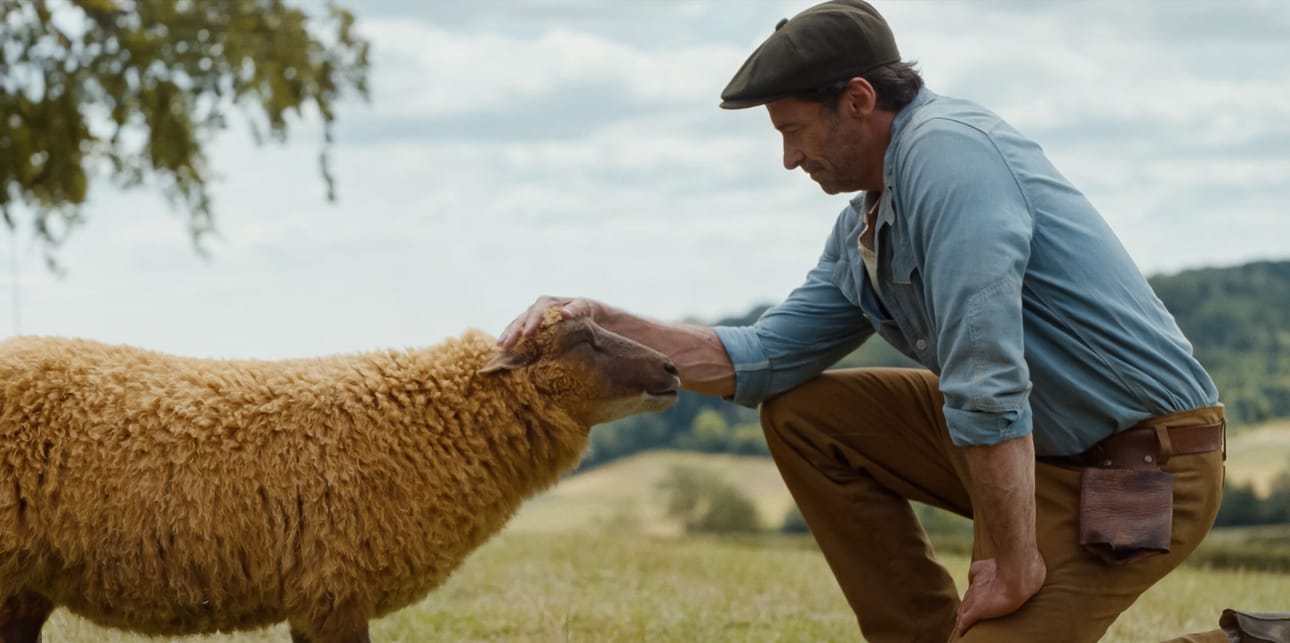 Hugh Jackman (oik.) esittää paimenta, jonka kuolemaa fiksu Lili-lammas (äänenä Julia Louis-Dreyfus) päätyy setvimään. Lammasetsivät-elokuva eksyy jännärin ja lastenelokuvan välimaastoon.
