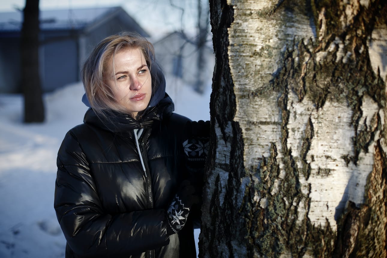 Olena Temnikova tuntee olevansa turvassa Suomessa. Hän pohtii, että Ukrainan sota on vain alkua valloituksille.