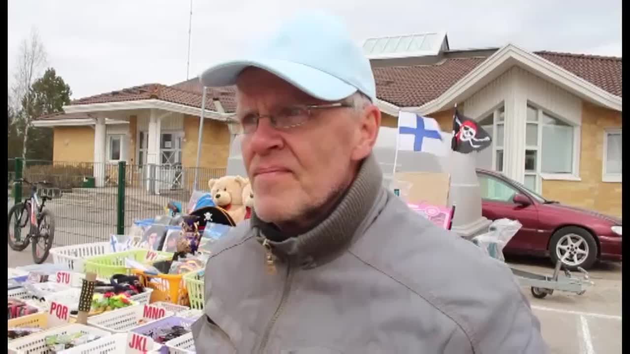 Onnenpyörä kiinnosti Kärsämäen markkinoilla