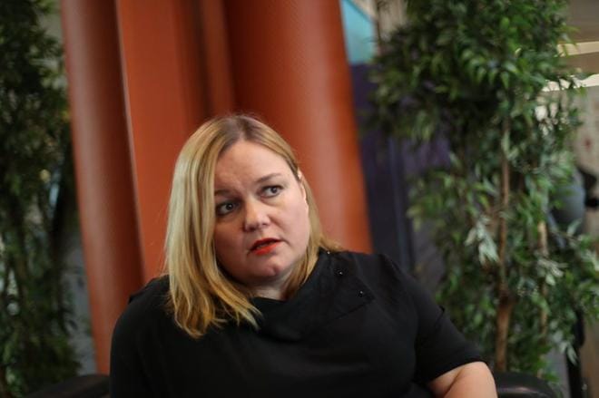 Vaasan keskussairaala teki vaikutuksen, sanoo siellä vieraillut sote-valiokunnan puheenjohtaja Krista Kiuru (sd.). KUVA: JAAKKO ELENIUS