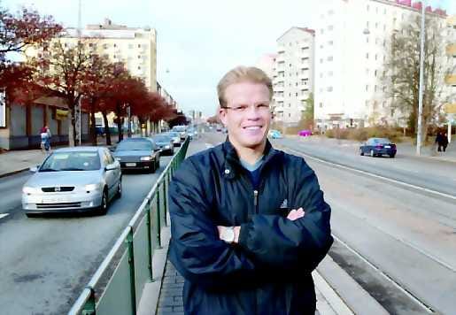 HJK:n jalkapalloilija Aaro Turpeinen Helsingin Meilahdessa.