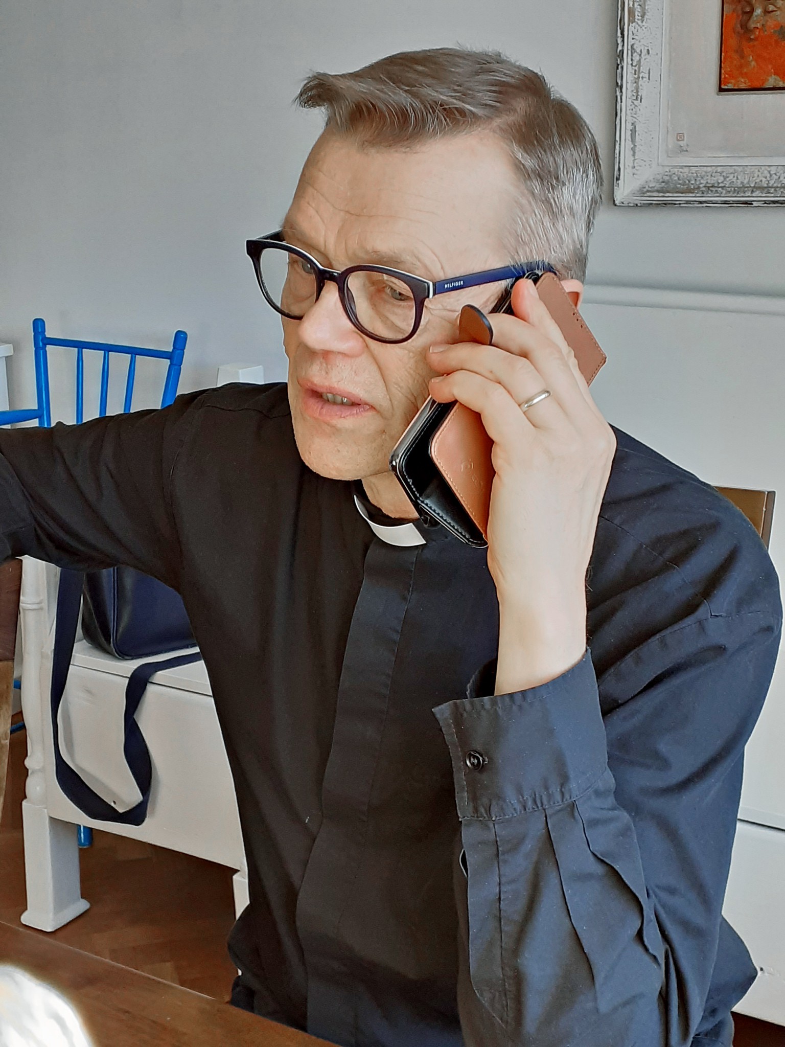 Markku Palosaaren työtavat menivät koronaviruksen myötä täysin uusiksi.