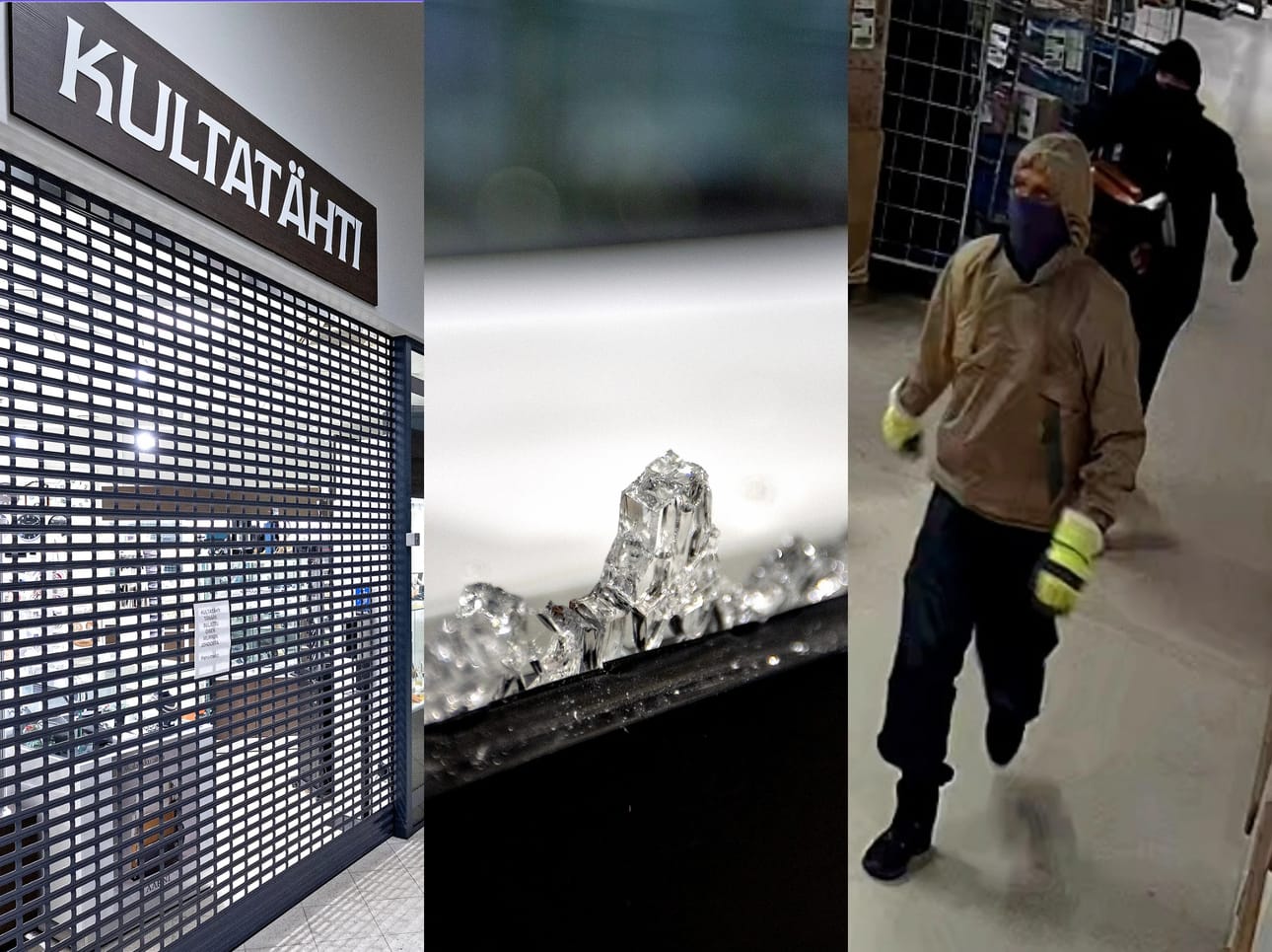 Poliisi julkaisi epäillyistä tekijöistä kuvan pian teon jälkeen. Toista esitetään vangittavaksi keskiviikkona. Arkistokuva.