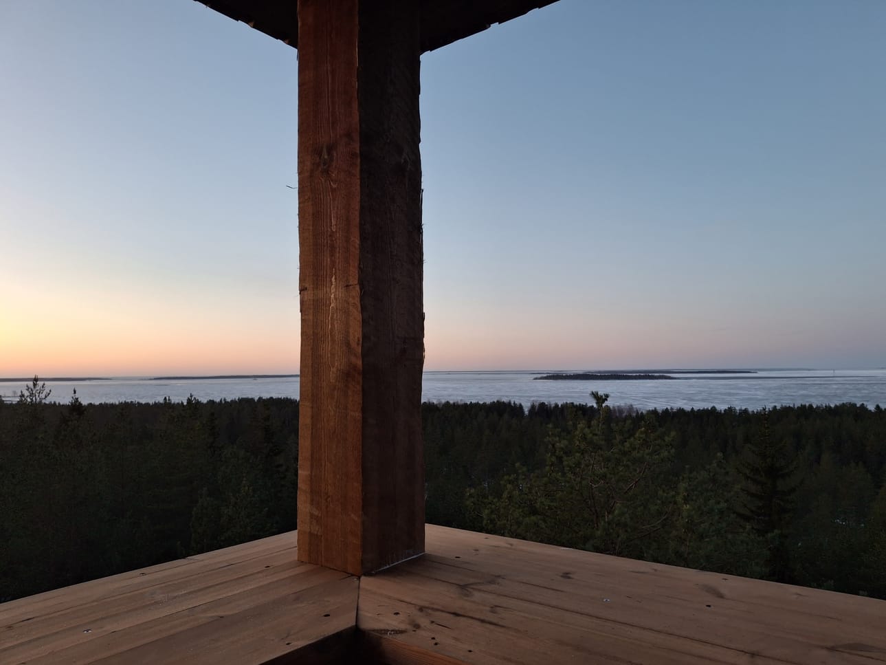 Runtelinharju on Perämeren rannikon korkein kohta Suomen puolella.