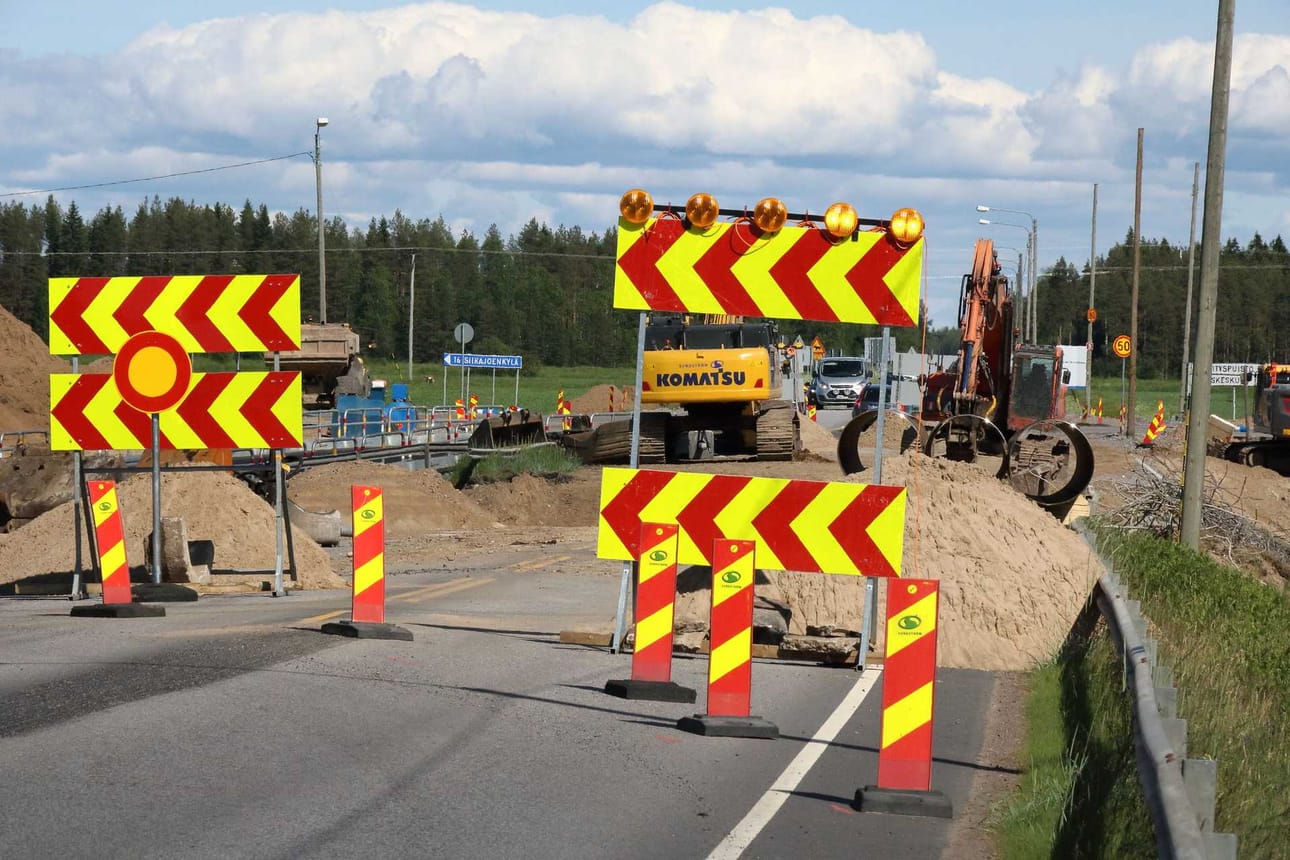 Revonlahdella on ensi perjantaihin asti ylimääräistä meteliä.