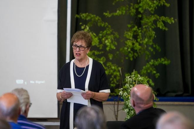 Margit Dahlsten sai kokea naureskelua, kun hän aloitti taistelun Kyrönjoen puolesta vuonna 1979. Kun Lex Kyrönjoki hyväksyttiin, yksi naureskelijoista tuli sanomaan, että he olivat aina olleet hänen kanssaan samaa mieltä. KUVA: JAAKKO ELENIUS