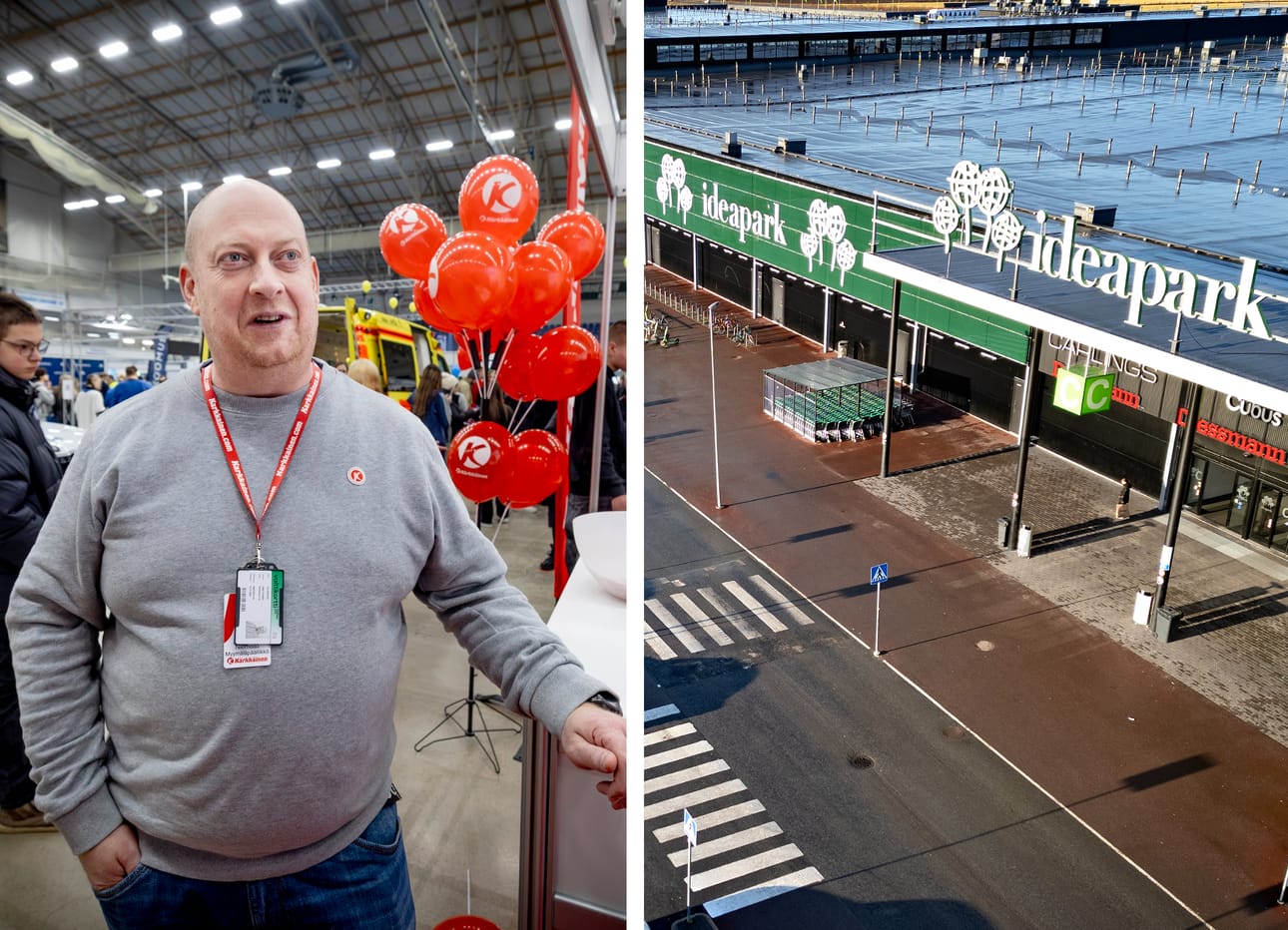Ideaparkin laajennus, jonne Kärkkäisen tavaratalo tulee, valmistuu perjantaina. Kärkkäisen myymäläpäällikkö Kris Niemistön mukaan myymälän rakennus aloitetaan maanantaina.