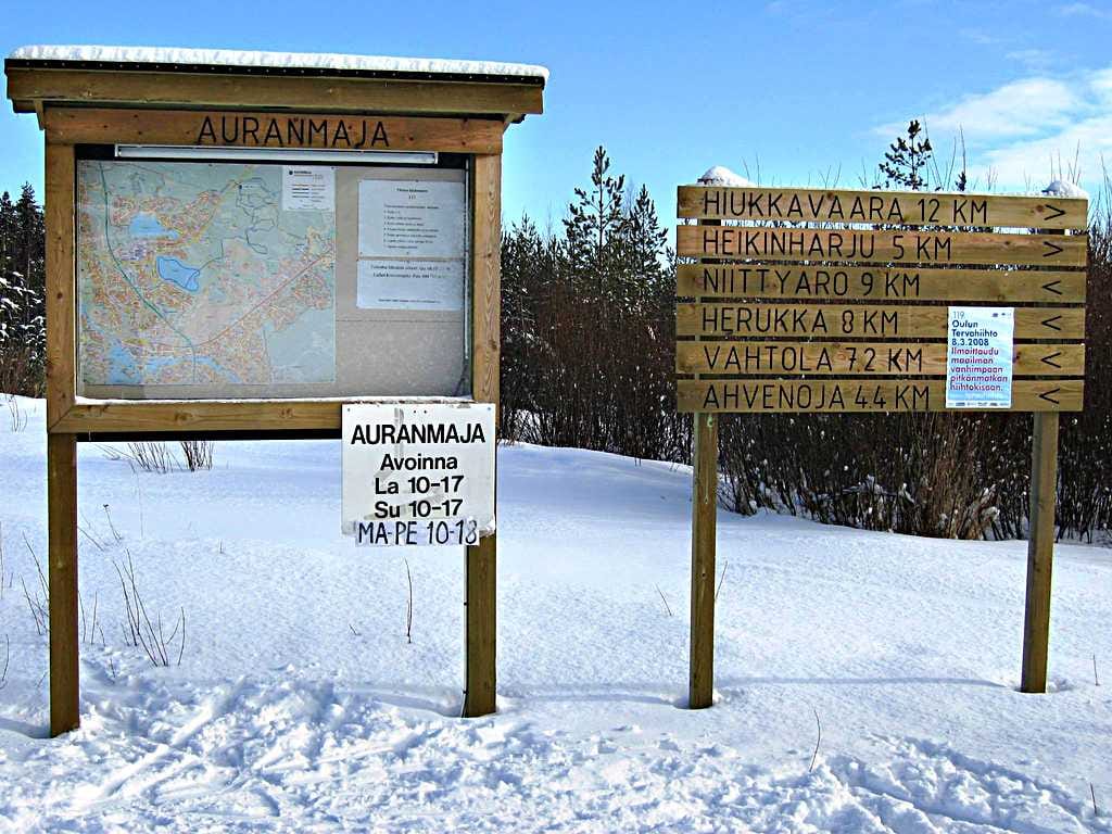 Perinteisesti ladut Oulun seudulla saadaan pääosin kuntoon joulukuun aikana.