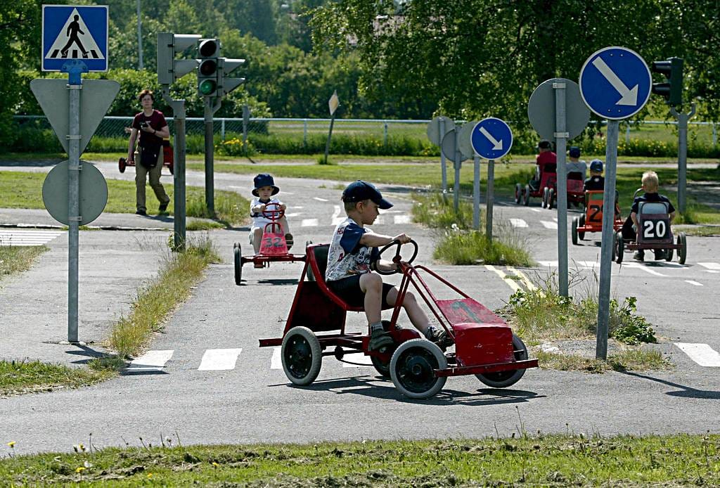 Lasten liikennepuisto avaa kesäkautensa maanantaina 7. kesäkuuta.