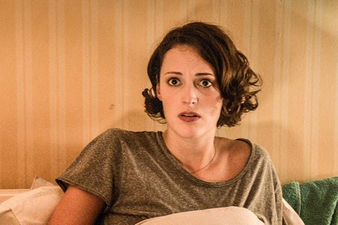 Phoebe Waller-Bridgen (kuvassa) luoma brittiläinen komediasarja kertoo parikymppisen sinkkunaisen elämästä tavalla, jota ei ole ennen nähty. Pääosaa esittää Waller-Bridge itse. KUVA: Yle Kuvapalvelu