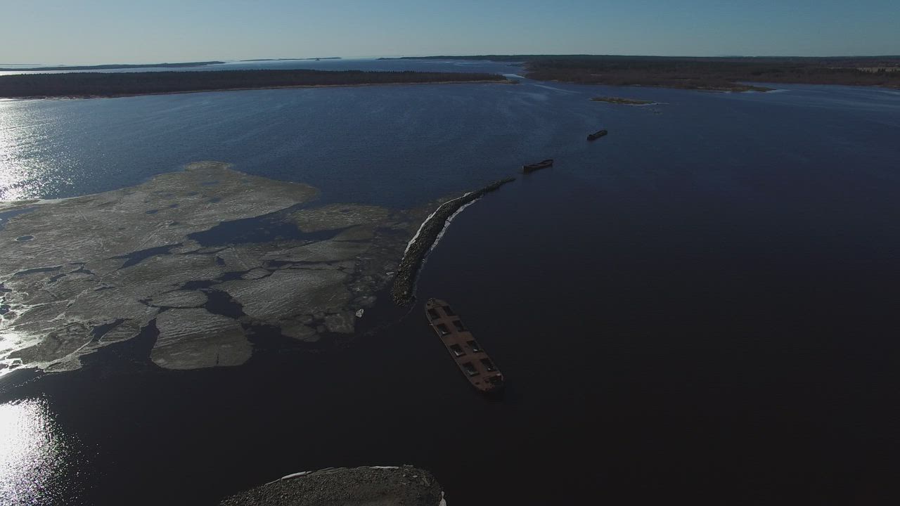 Drone-lenkki Taskirannan edessä