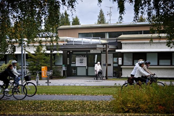 Entisen terveyskeskuksen kiinteistön sisäilmaongelmia on korjattu viiden vuoden aikana yli kolmella miljoonalla eurolla. KUVA: TOMI KOSONEN