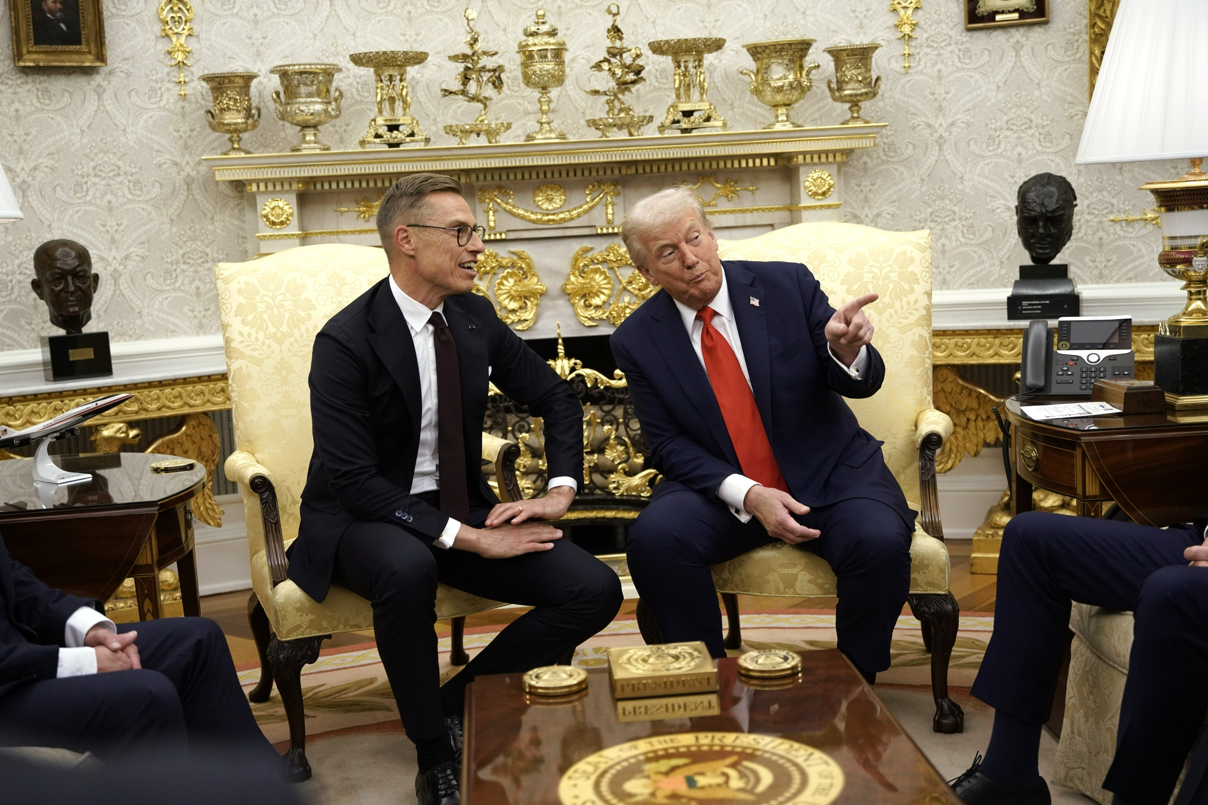 Yle: Stubb keskusteli Trumpin kanssa Ukrainan rauhansuunnitelmasta