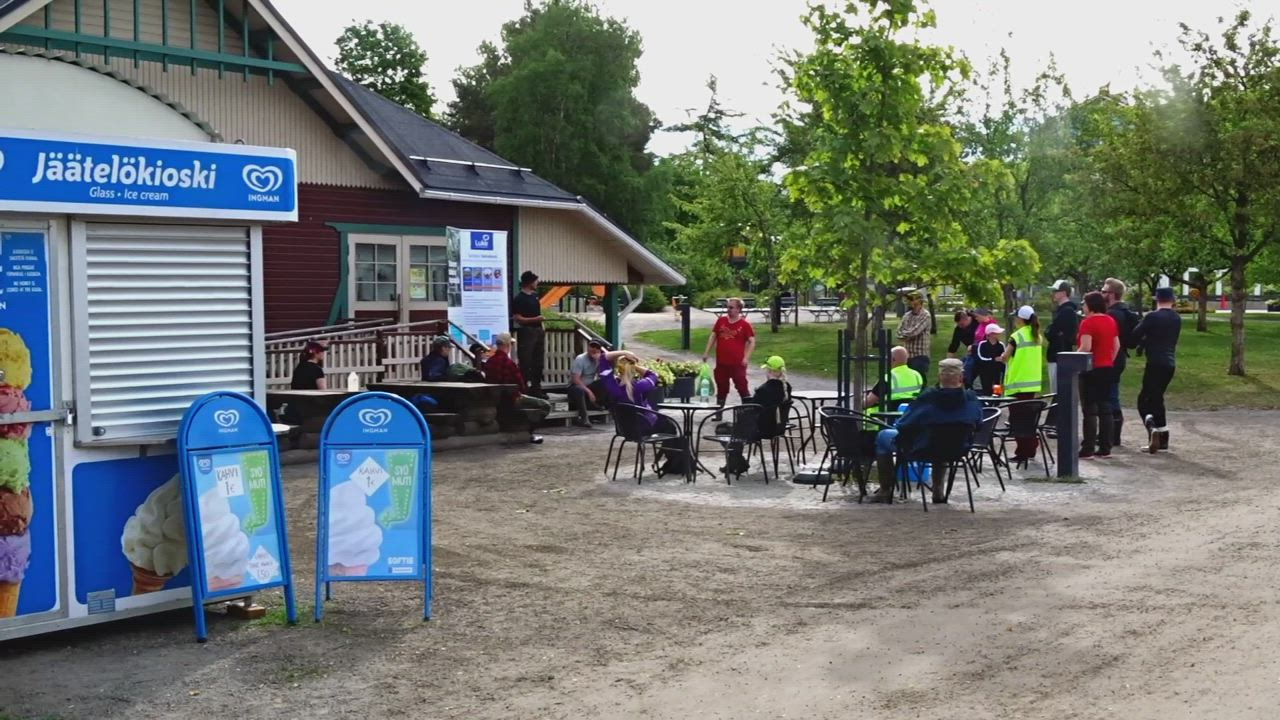 Puronkorjaustalkoot Hupisaarilla