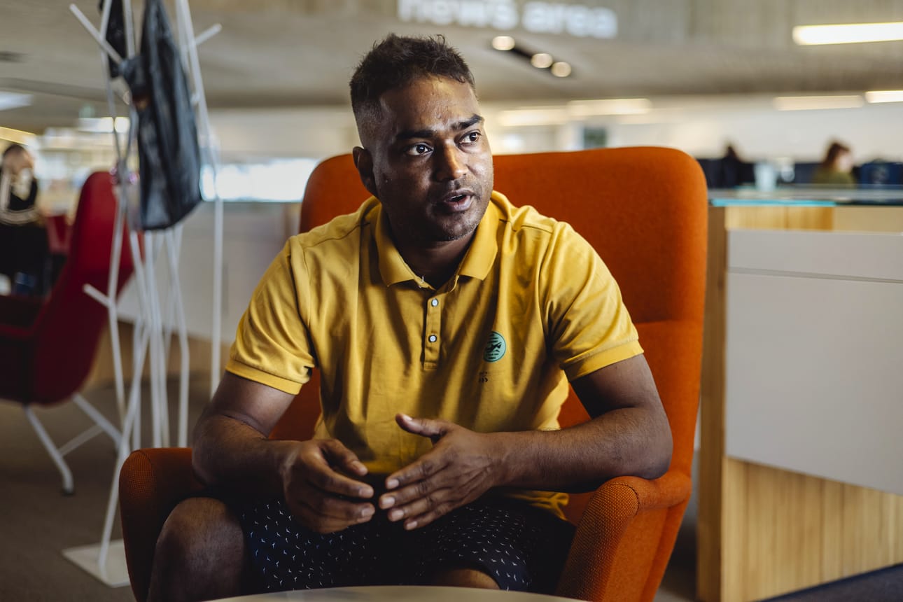 Mohammad Alauddin Hossain uskoo, että maisteriopinnot hyödyttävät hänen uraansa tulevaisuudessa.