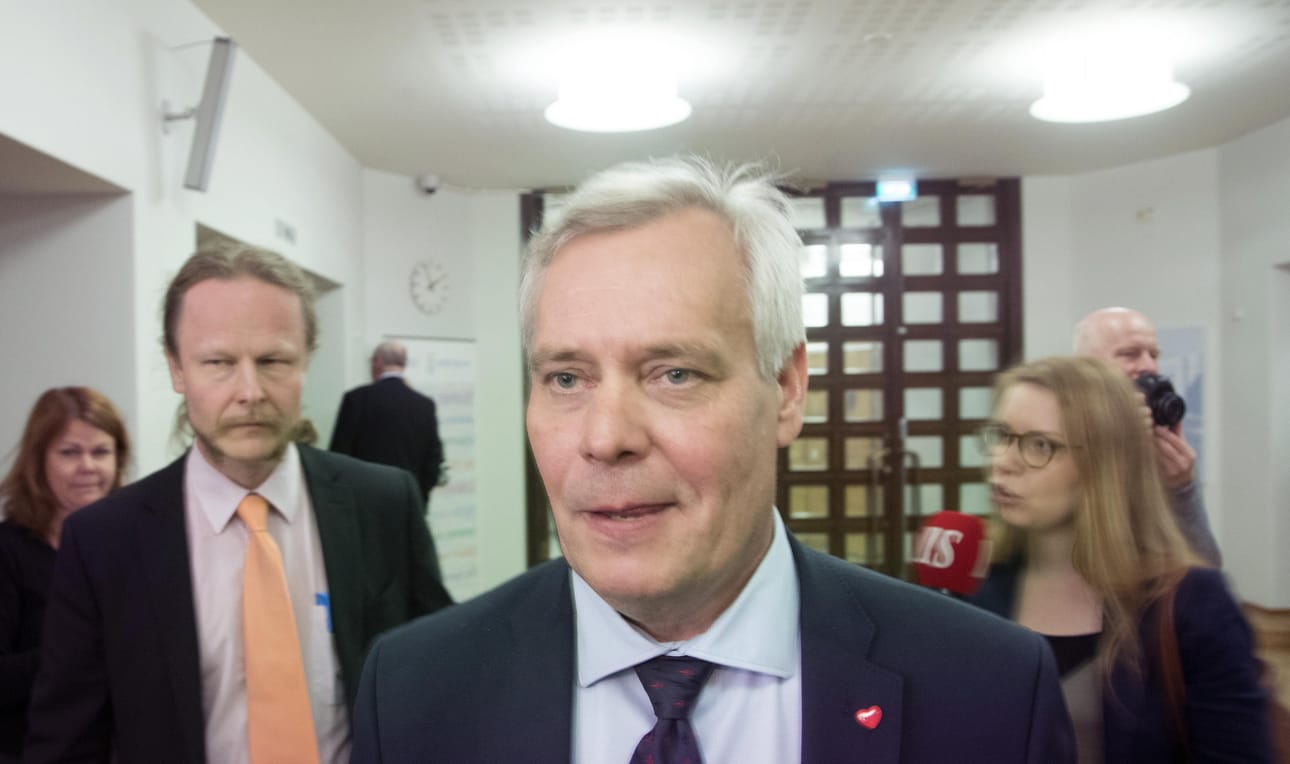 Sdp:n puheenjohtaja Antti Rinteen mielestä Sdp:lle kuuluu paikka puhemiehistössä.