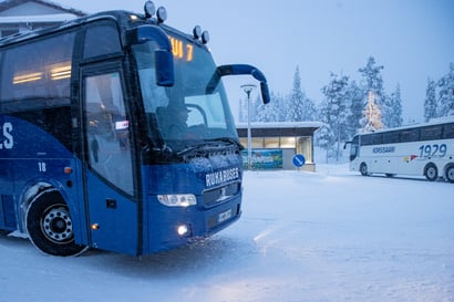 Lakko ei vaikuta Pudasjärven bussiliikenteeseen – kahdeksan vuoroa päivässä Ouluun ja takaisin