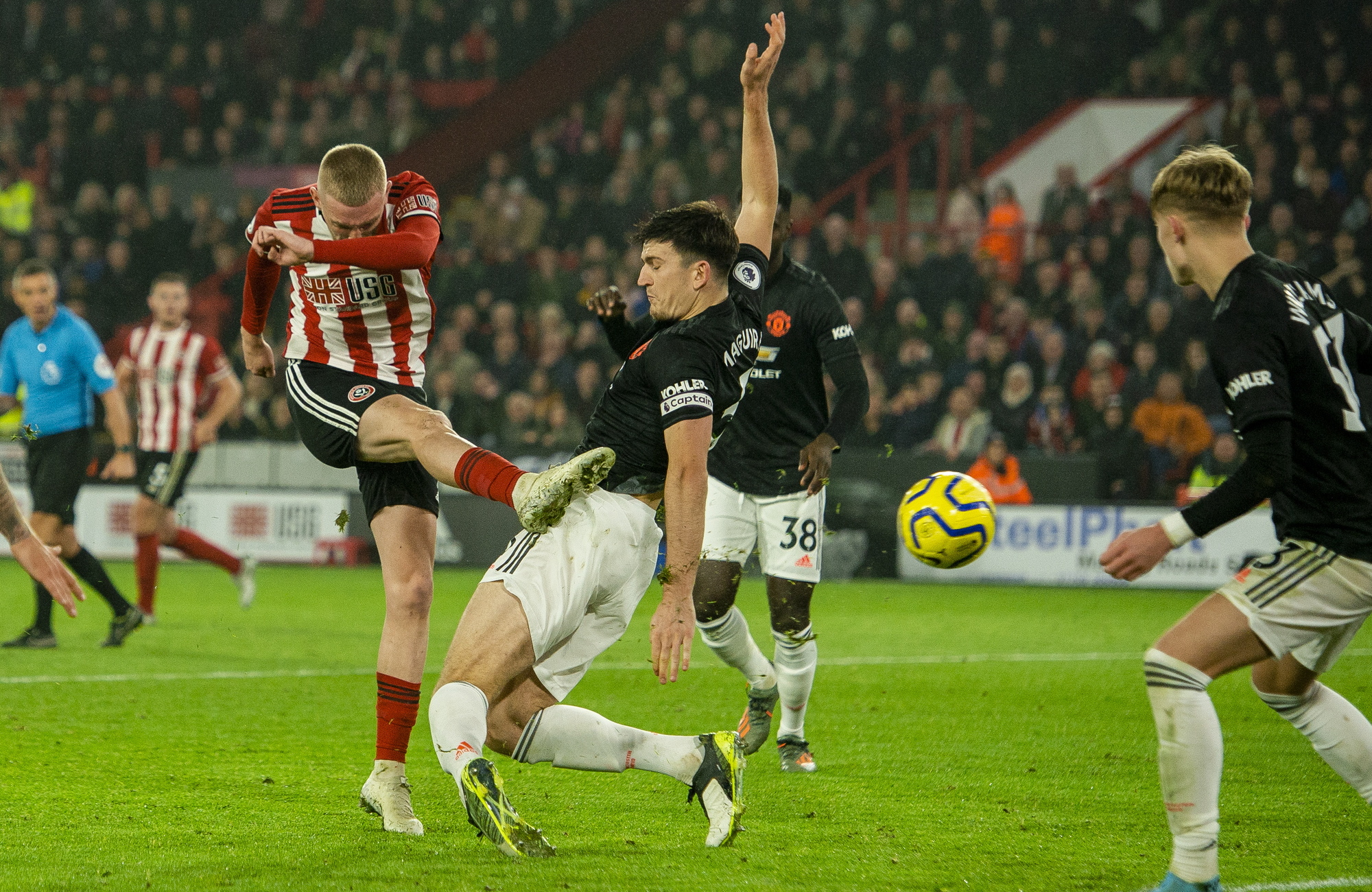 Sheffield United ja Manchester United mättivät maaleja ja päätyivät pistejakoon