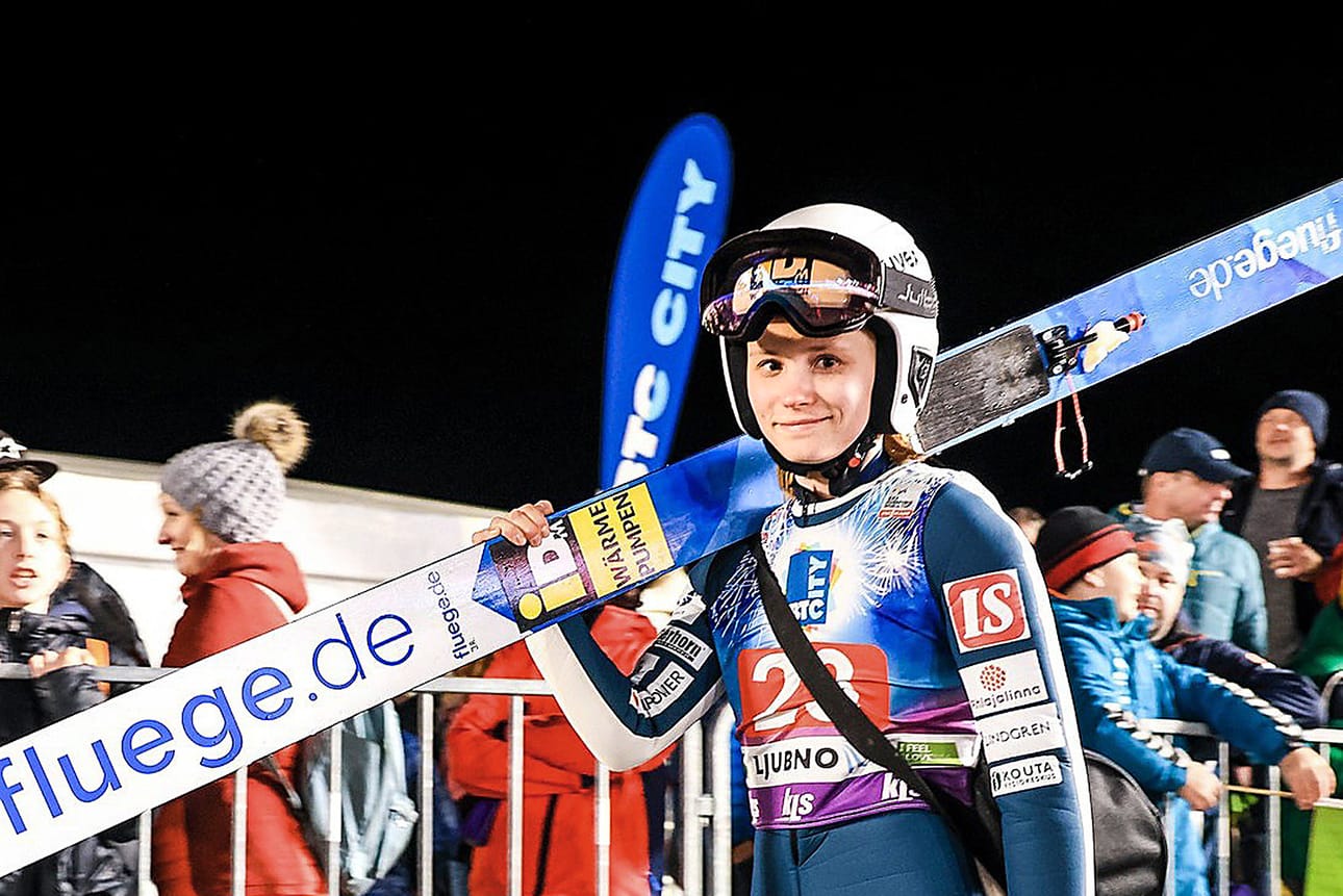 Jenny Rautionaho nimettiin Planican MM-joukkueeseen.