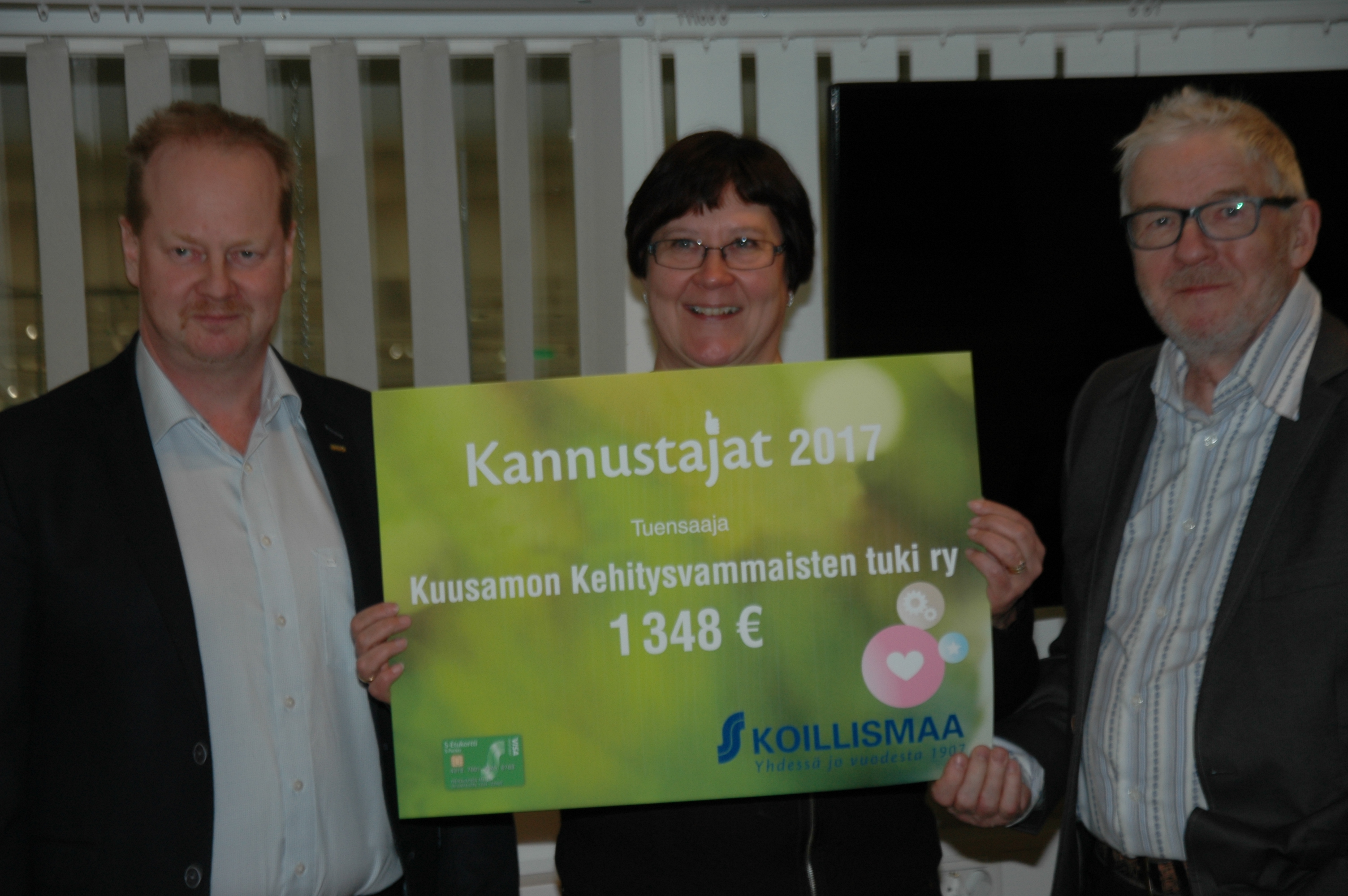 Kannustajat-ohjelmassa jaettiin 40 000 euroa