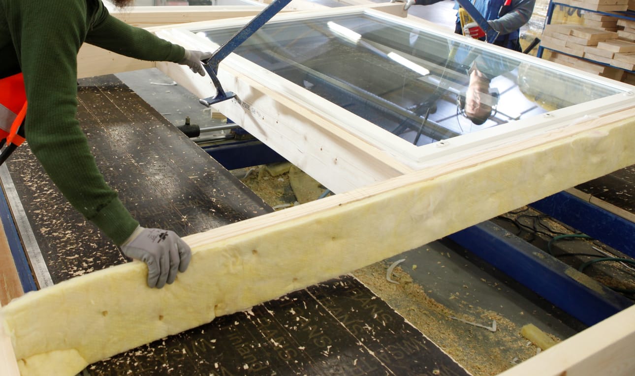 Pohjolan Design-Talolla on tehdas Nivalassa. Arkistokuva.