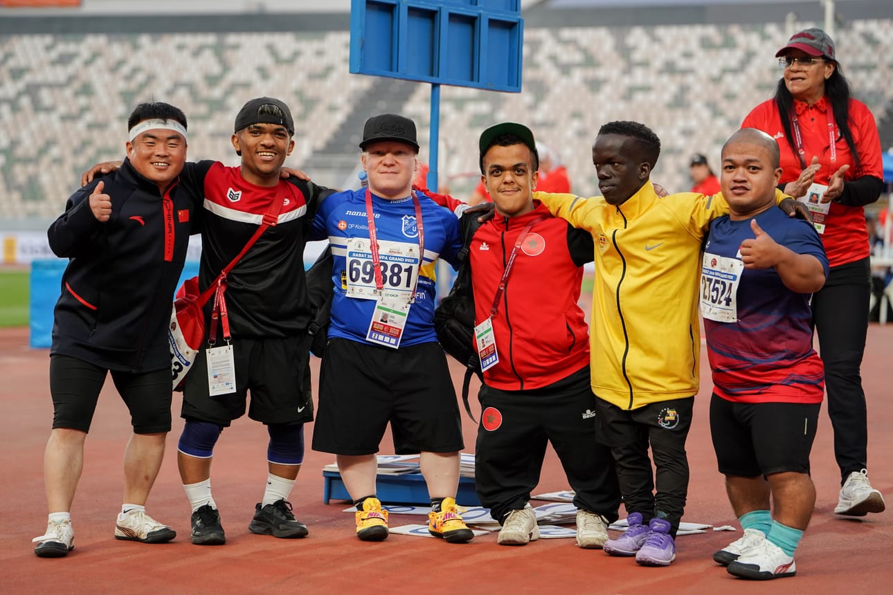 Pudasjärveltä kotoisin oleva Valtteri Ranua kilpaili Marokossa keihäänheitossa ja kuulantyönnössä. Kilpatovereita oli eri puolilta maailmaa.