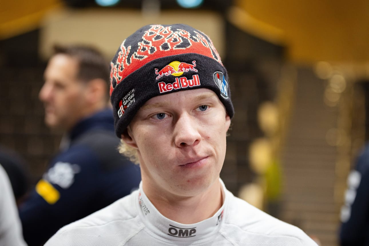 Kalle Rovanperä jäi palkintopallilta sunnuntaina päättyneessä Monte Carlon MM-rallissa. LEHTIKUVA / Valtteri Vainio