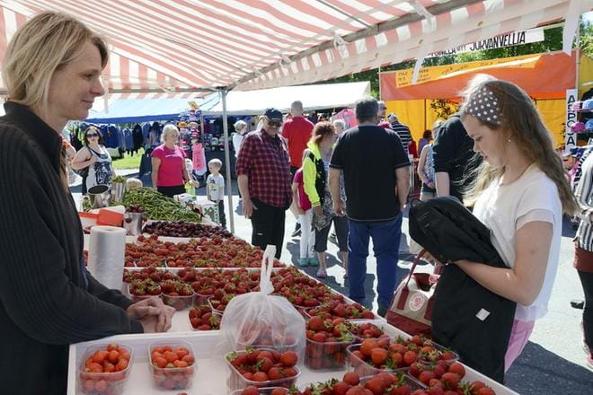 Jurvan perinteiset markkinat on peruttu tältä vuodelta. ARKISTOKUVA: JAANA ALA-LAHTI